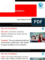 The Arts Vocabulary For IELTS