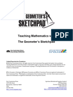 Teaching Mathematics With The Geometer's Sketchpad