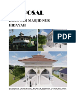 Proposal Renovasi Masjid Nur Hidayah