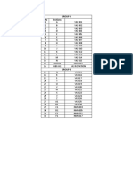 1st Yr Sections & Halls Details