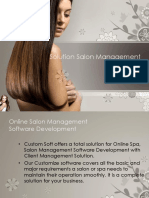 Salon Management System Software