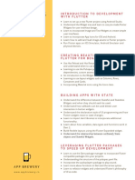 App Brewery Flutter Course Syllabus PDF