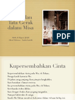 Tata Gerak Dalam Misa - SSS PDF