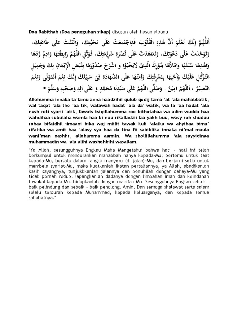 Doa Rabithah