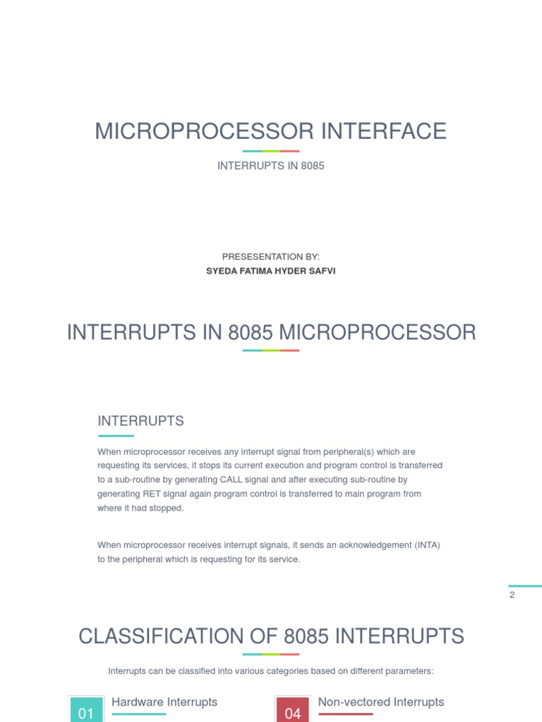 INTERRUPTS | PDF | Operating System Technology | Electronic Engineering