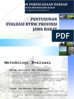 Contoh Evaluasi RTRW