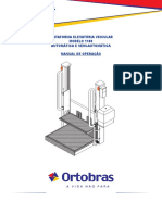 Plataforma elevatória veicular: manual de operação