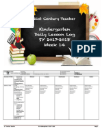 Kinder - DLL Week 14 PDF