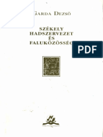 Szekely Hadszervezet Es Falukozosseg PDF