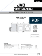 JVC UX-A60V Service Manual