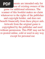 Inscryption Game Rulebook Overview | PDF