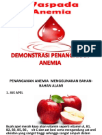 Demonstrasi Penanganan Anemia