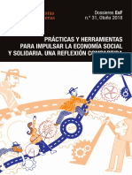 Dossieres EsF 31 (2018) - Prácticas y Herramientas Para Impulsar La Economía Social y Solidaria