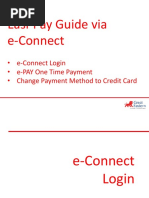 e-Connect Login and Registration Guide | PDF | Password | Login