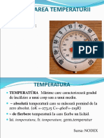 Scar I Temperatura