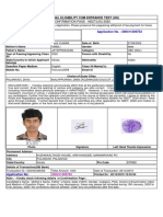 NEET(UG) CONFIRMATION FOR AJAY KUMAR