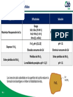 Depresión de Pirita Con Cal