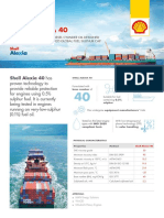 Shell Alexia 40 cylinder oil designed for IMO 2020 compliance
