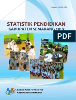 Statistik Pendidikan Kabupaten Semarang 2018