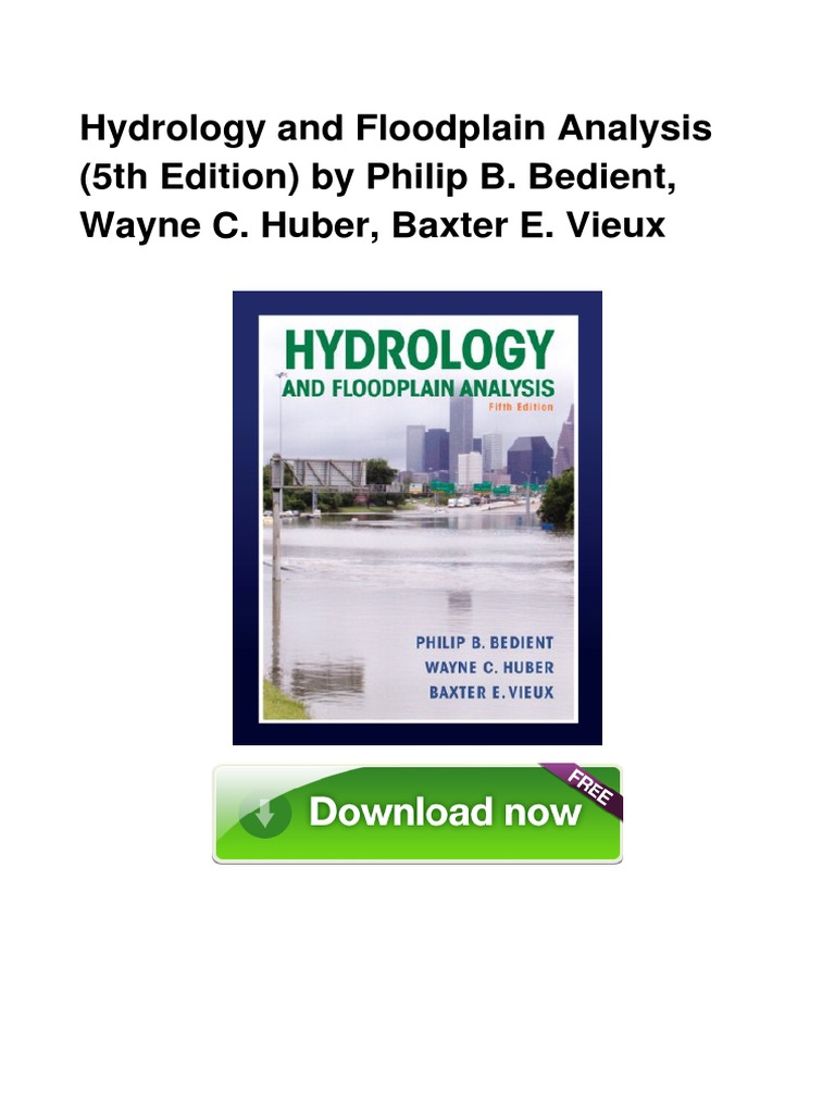 Hydrology And Floodplain Analysis 5th Ed Pdf Pdf
