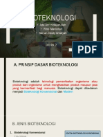 BIOTEKNOLOGI