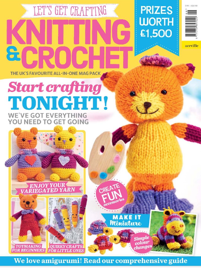 Piccassio crochet kit for beginners adults and kids - make amigurumi and  crocheting kit projects - beginner crochet kit includes 20 col