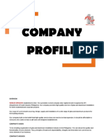Example of Company Profile 