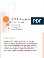 Headache-An ENT Problem