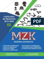 MZK Catalogo Rolamentos de Embreagem2019-2020