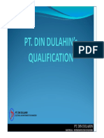 PT Din Dulahin Electrical Instrumentation Profile