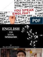 English For Communication2019