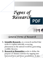 Lesson 2-Types of Research