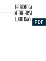 The Biology of The First 1000 Days PDF