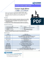 Economical contact angle meter under 40 characters