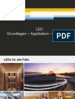 Präsentation: LED: Grundlagen - Applikation - Wirkung
