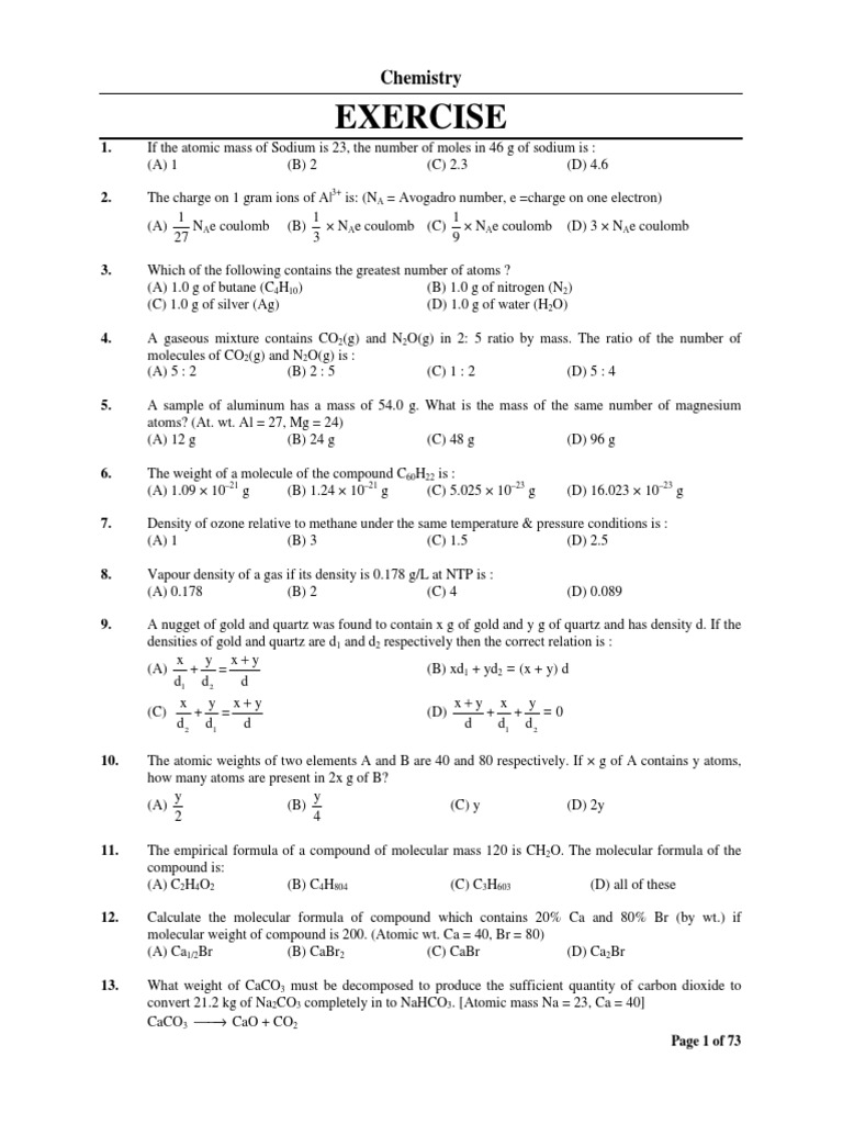 5 Molar Concentration Electron