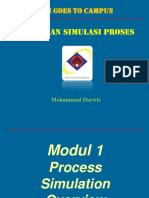 Modul 1 Hysys - Process Simulation Overview