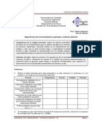 Segunda ley termodinámica sistemas abiertos