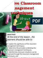 Classroom Management