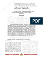 Sample Research Article For 3ITB PDF