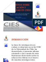 Desigualdad y Educacion Informe Cies U de Chile Alberto Mayol