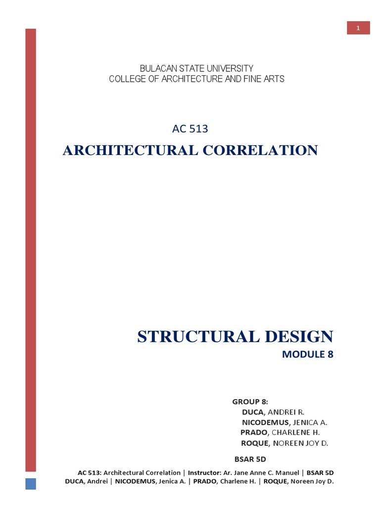 Structural Design Fundamentals Module | PDF | Wood | Lumber