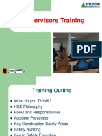 HSE-BMS-004 Supervisors Training