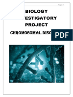 Chromosomal Disorder Project