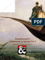 Mordenkainens Compendium of Quirks Vol I Uncommon and Rare Items (Print Friendly) v21
