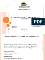 STRATEGIJSKA ANALIZA  LJUDSKIH RESURSA-PRIMJER BiH