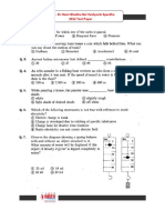 STD Ix Year 2012 Test Paper With Solution PDF