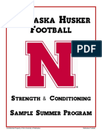 138928223 Nebraska Strength Summer Conditioning