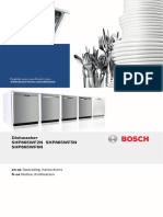 Bosch SHP865WD5N Instruction Manual