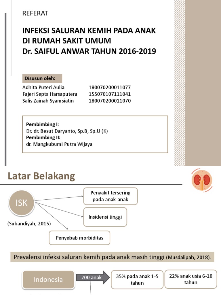 Isk pada anak di rssa tahun 2016 2019 pdf